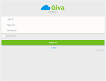 Tablet Screenshot of giva.net